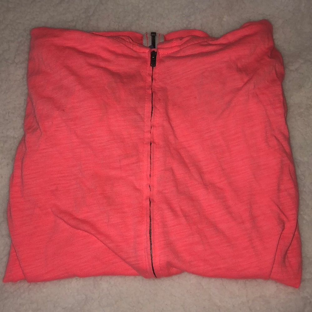 pink jacket